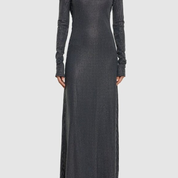 WeWoreWhat Dresses & Skirts - WeWoreWhat Black and Silver Sparkle Backless Formal Dress NWT